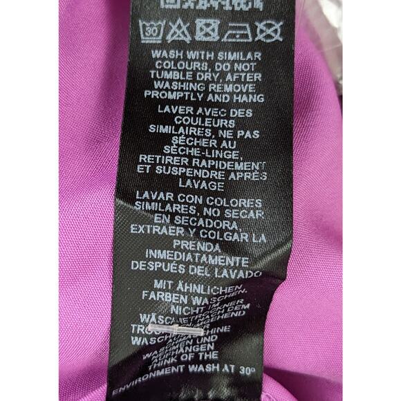 NWOT ASOS Purple Pleated Midi Blouson Dress Size 4 - Picture 7 of 12